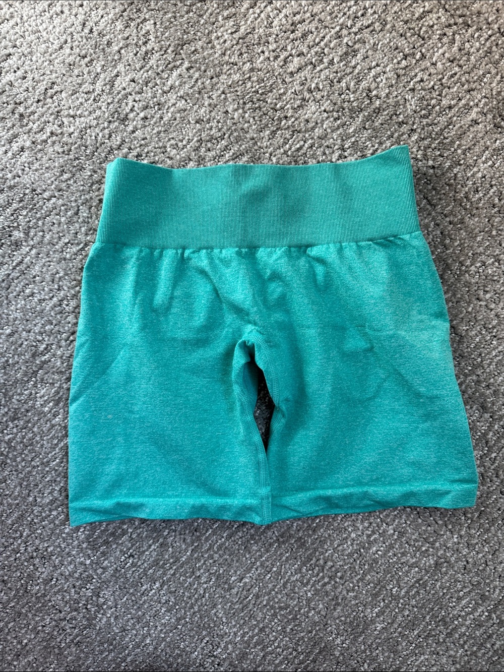 NVGTN Teal Stretch Bike Shorts for Kids